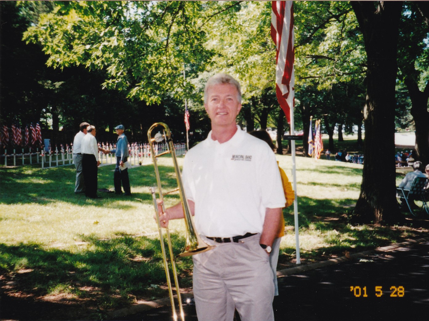 Trombonist Dr. Larry Moeller
