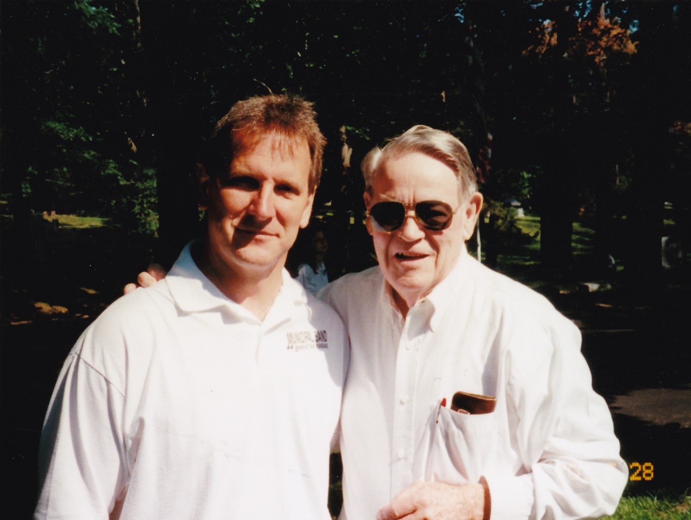Dr. Frank Tracz with Larry Norvell