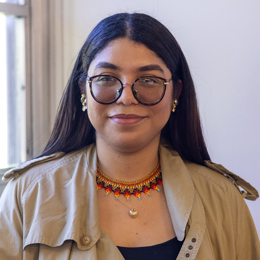 Maria Camila Ramirez Quimbayo smiles for a portrait.